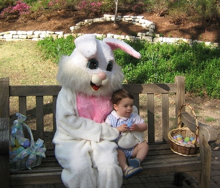 Highland Park Library Easter Bunny Visit 2015_3.JP