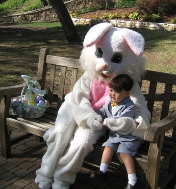 Highland Park Library Easter Bunny Visit 2015_2.JP